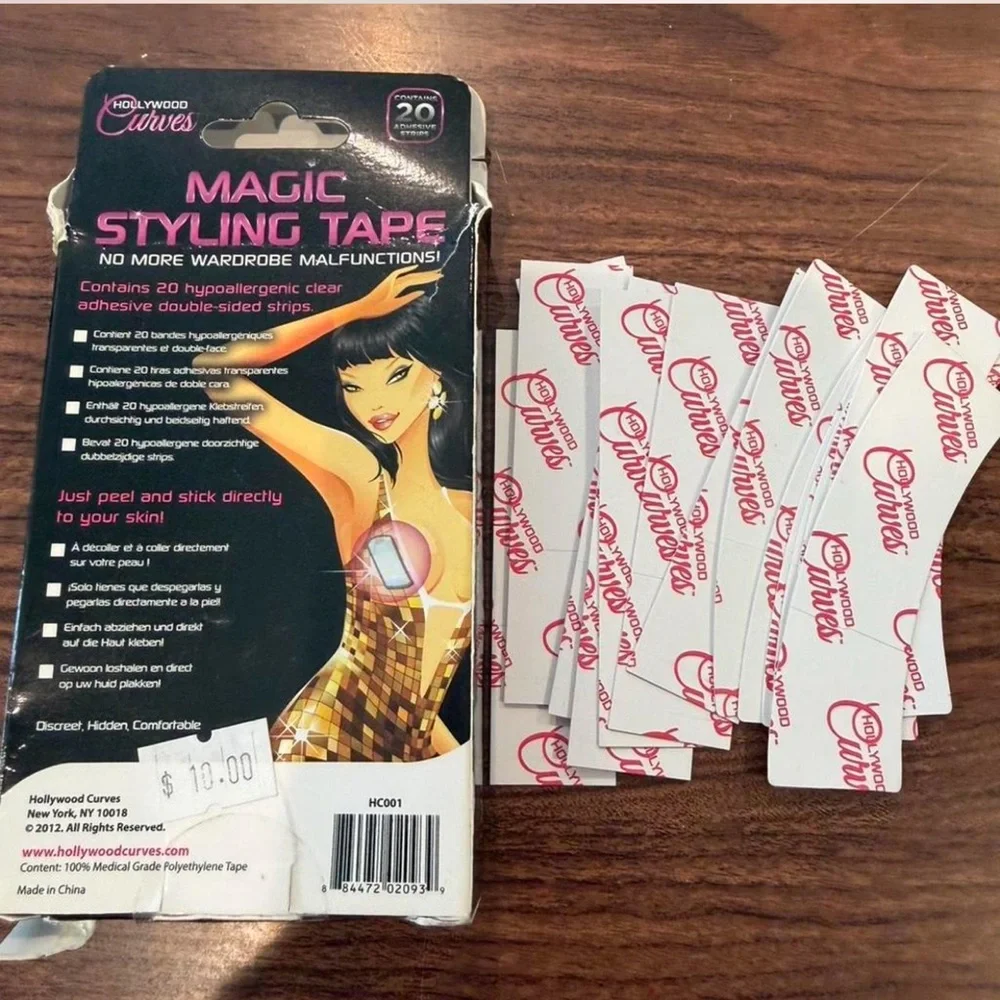 Target Hollywood Curves Magic Styling Tape - Black & White